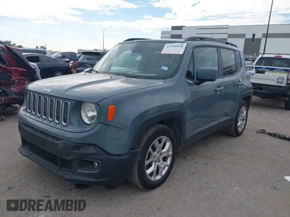 2018 Jeep Renegade Latitude with VIN ZACCJABB9JPH84320, listed as a IAAI auction lot 43326018 with 91,014 mi miles and . Bid and sale history available at DreamBid. Image 17.