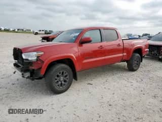 2022 Toyota Tacoma SR5 с VIN 3TMBZ5DN4NM033492, выставлен на аукционе Copart как лот 56888775 с пробегом 80 067 миль миль и Списание • Salvage title. История ставок и продаж доступна на DreamBid. Изображение 1.