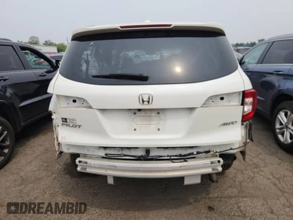 2019 Honda Pilot EX z VIN 5FNYF6H30KB058956, wystawiony jako Copart lot #65791495 z przebiegiem 129 510 mil mil oraz Szkoda całkowita • Salvage title. Historia ofert i sprzedaży dostępna na DreamBid. Obrazek 6.