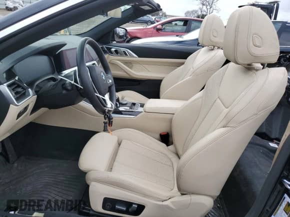 2022 BMW 4 Series 430i with VIN WBA23AT03NCJ32884, listed as a Copart auction lot 48077065 with 12,910 mi miles and Salvage title. Bid and sale history available at DreamBid. Image 7.