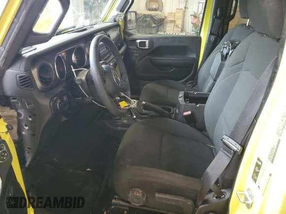 2023 Jeep Wrangler Willys with VIN 1C4HJXDG0PW653712, listed as a Copart auction lot 58603245 with 66,598 mi miles and Salvage title. Bid and sale history available at DreamBid. Image 7.