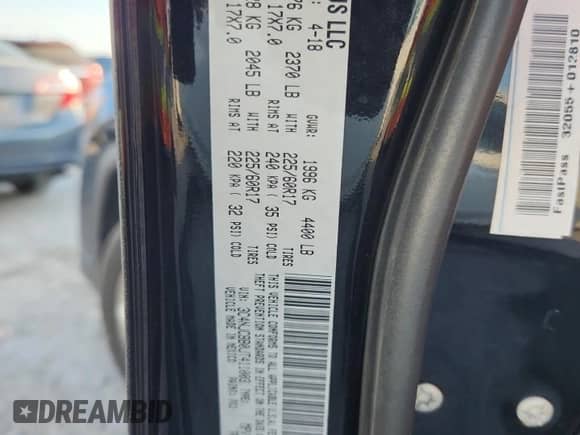 2018 Jeep Compass Latitude z VIN 3C4NJCBB0JT411003, wystawiony jako Copart lot #80697275 z przebiegiem 52 095 mil mil oraz Szkoda całkowita • Salvage title. Historia ofert i sprzedaży dostępna na DreamBid. Obrazek 13.