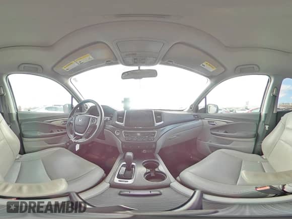 2017 Honda Pilot EX-L with VIN 5FNYF5H81HB017296, listed as a Copart auction lot 42967995 with 206,826 mi miles and Salvage title. Bid and sale history available at DreamBid. Image 14.