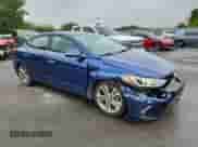 2017 Hyundai Elantra SE with VIN 5NPD84LF3HH043148, listed as a Copart auction lot 82039725 with 99,937 mi miles and Salvage title. Bid and sale history available at DreamBid. Image 4.