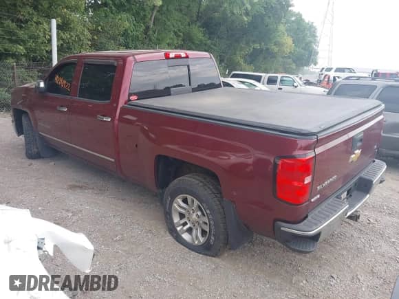 2014 Chevrolet Silverado 1500 LTZ with VIN 3GCUKSEC0EG229310, listed as a IAAI auction lot 42961922 with 121,123 mi miles and . Bid and sale history available at DreamBid. Image 3.