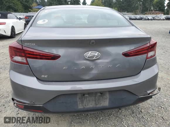 2019 Hyundai Elantra SE z VIN 5NPD74LF8KH494277, wystawiony jako Copart lot #80404385 z przebiegiem Nie podano mil oraz Szkoda całkowita • Salvage title. Historia ofert i sprzedaży dostępna na DreamBid. Obrazek 6.