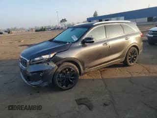 2020 Kia Sorento EX with VIN 5XYPHDA50LG709034, listed as a Copart auction lot 80615515 with 71,741 mi miles and Non repairable. Bid and sale history available at DreamBid. Image 1.