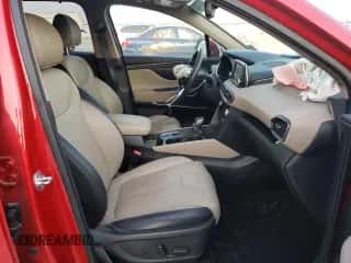 2019 Hyundai Santa Fe Ultimate with VIN 5NMS5CAA6KH132654, listed as a Copart auction lot 59274282 with 78,216 mi miles and . Bid and sale history available at DreamBid. Image 5.