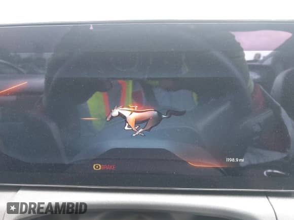 2025 Ford Mustang EcoBoost with VIN 1FA6P8TH8S5101594, listed as a IAAI auction lot 42125506 with 1,198 mi miles and . Bid and sale history available at DreamBid. Image 7.