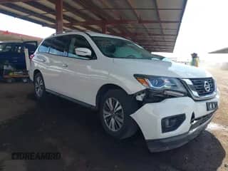 2018 Nissan Pathfinder SV with VIN 5N1DR2MN0JC644571, listed as a IAAI auction lot 42677003 with 90,833 mi miles and . Bid and sale history available at DreamBid. Image 1.