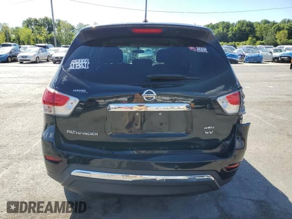 2014 Nissan Pathfinder SV with VIN 5N1AR2MM2EC732263, listed as a Copart auction lot 70522765 with 90,584 mi miles and Salvage title. Bid and sale history available at DreamBid. Image 6.