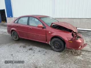 2005 Chevrolet Optra LS with VIN KL1JK59Z25K101251, listed as a Copart auction lot 87930375 with 93,894 mi miles and Salvage title. Bid and sale history available at DreamBid. Image 4.