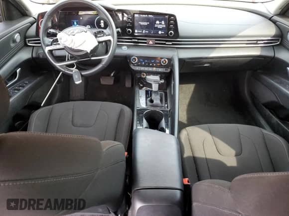 2022 Hyundai Elantra SEL with VIN KMHLS4AG3NU306972, listed as a Copart auction lot 80566065 with 55,684 mi miles and Salvage title. Bid and sale history available at DreamBid. Image 8.