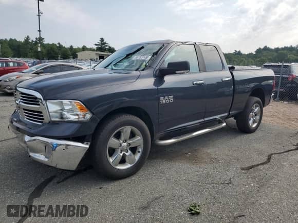 2018 Ram 1500 Big Horn with VIN 1C6RR7GG7JS311723, listed as a Copart auction lot 66753145 with 110,078 mi miles and Salvage title. Bid and sale history available at DreamBid. Image 1.