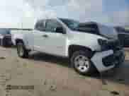 2021 Chevrolet Colorado 2WD Work Truck with VIN 1GCHSBEN5M1198300, listed as a Copart auction lot 44160415 with 76,852 mi miles and Salvage title. Bid and sale history available at DreamBid. Image 4.