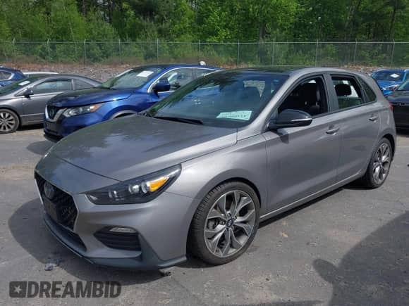 2020 Hyundai Elantra N Line z VIN KMHH55LC0LU127377, wystawiony jako IAAI lot #42360029 z przebiegiem 103 438 mil mil oraz . Historia ofert i sprzedaży dostępna na DreamBid. Obrazek 2.