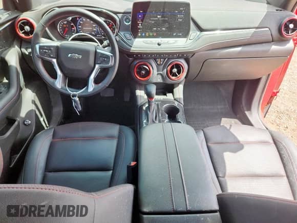 2024 Chevrolet Blazer RS with VIN 3GNKBERS8RS184492, listed as a Copart auction lot 60726905 with 23,774 mi miles and Salvage title. Bid and sale history available at DreamBid. Image 8.