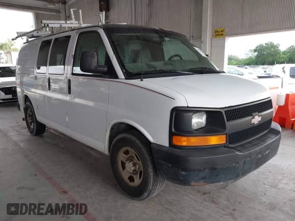 2007 Chevrolet Express Cargo с VIN 1GCFG15X271223856, выставлен на аукционе IAAI как лот 43534570 с пробегом 208 818 миль миль и . История ставок и продаж доступна на DreamBid. Изображение 1.