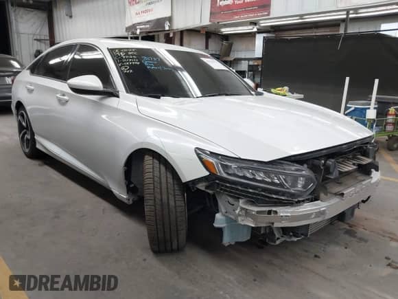 2020 Honda Accord Sport с VIN 1HGCV2F38LA017494, выставлен на аукционе IAAI как лот 43159377 с пробегом 73 526 миль миль и . История ставок и продаж доступна на DreamBid. Изображение 1.