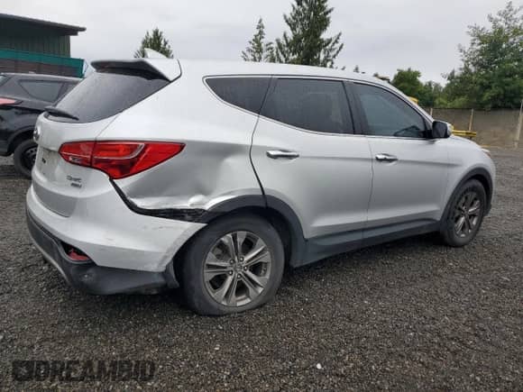 2013 Hyundai Santa Fe Sport with VIN 5XYZUDLB2DG074262, listed as a Copart auction lot 67573705 with 98,722 mi miles and Salvage title. Bid and sale history available at DreamBid. Image 3.