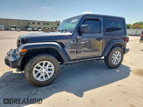 2023 Jeep Wrangler Sport S with VIN 1C4GJXAN6PW671629, listed as a Copart auction lot 65751245 with 31,740 mi miles and Salvage title. Bid and sale history available at DreamBid. Image 1.