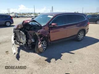 2021 Honda Pilot EX z VIN 5FNYF5H36MB038577, wystawiony jako Copart lot #83857735 z przebiegiem 47 172 mil mil oraz Szkoda całkowita • Salvage title. Historia ofert i sprzedaży dostępna na DreamBid. Obrazek 1.