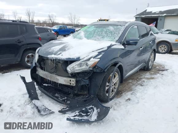 2015 Nissan Murano S с VIN 5N1AZ2MH0FN230179, выставлен на аукционе IAAI как лот 41607830 с пробегом 202 130 миль миль и . История ставок и продаж доступна на DreamBid. Изображение 17.