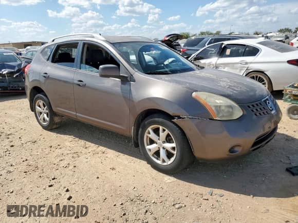 2009 Nissan Rogue S with VIN JN8AS58T39W060251, listed as a Copart auction lot 70827725 with 173,828 mi miles and Salvage title. Bid and sale history available at DreamBid. Image 4.