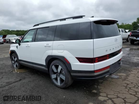 2025 Hyundai Santa Fe Limited with VIN 5NMP3DG15SH031632, listed as a Copart auction lot 63827535 with 1,082 mi miles and Non repairable. Bid and sale history available at DreamBid. Image 2.