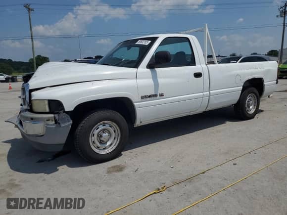 2000 Dodge 1500 with VIN 1B7HC16Y4YS593763, listed as a Copart auction lot 59532185 with 206,214 mi miles and Salvage title. Bid and sale history available at DreamBid. Image 1.