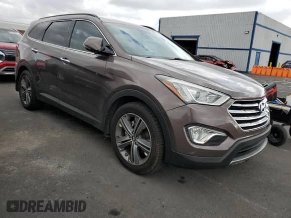 2014 Hyundai Santa Fe Limited with VIN KM8SN4HF4EU079808, listed as a Copart auction lot 82351805 with 113,863 mi miles and Clean title. Bid and sale history available at DreamBid. Image 4.