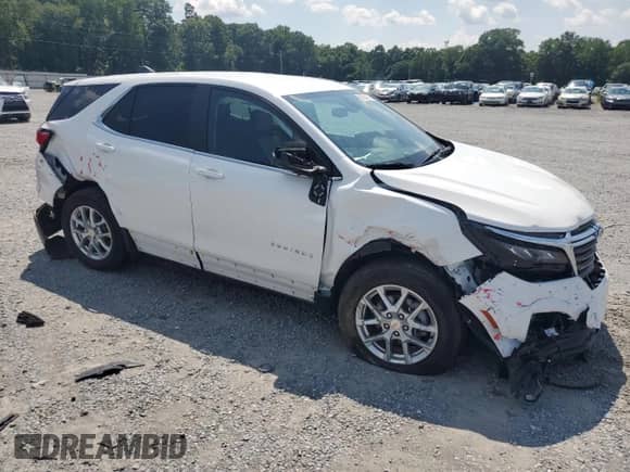 2023 Chevrolet Equinox LT с VIN 3GNAXJEG2PS171516, выставлен на аукционе Copart как лот 62824055 с пробегом 23 482 миль миль и Списание • Salvage title. История ставок и продаж доступна на DreamBid. Изображение 4.