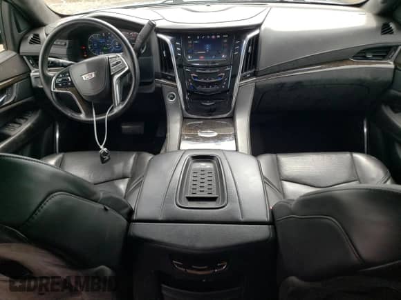 2016 Cadillac Escalade Platinum with VIN 1GYS4DKJ2GR270048, listed as a Copart auction lot 61827145 with 97,862 mi miles and Salvage title. Bid and sale history available at DreamBid. Image 8.