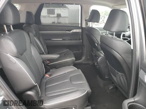 2023 Hyundai Palisade SEL with VIN KM8R4DGE3PU527906, listed as a Copart auction lot 68300875 with 24,753 mi miles and Salvage title. Bid and sale history available at DreamBid. Image 11.