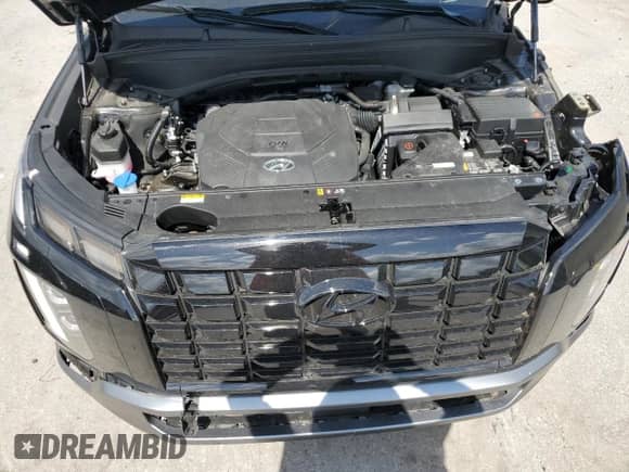 2025 Hyundai Palisade SEL Premium с VIN KM8R44GE3SU834842, выставлен на аукционе Copart как лот 66452615 с пробегом 6 041 миль миль и Списание • Salvage title. История ставок и продаж доступна на DreamBid. Изображение 12.
