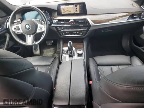 2020 BMW 5 Series M550i xDrive with VIN WBAJS7C09LCE11953, listed as a Copart auction lot 49773175 with 40,329 mi miles and Salvage title. Bid and sale history available at DreamBid. Image 8.