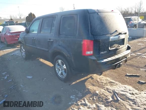 2014 Honda Pilot EX-L with VIN 5FNYF4H70EB002480, listed as a IAAI auction lot 41407191 with 284,659 mi miles and . Bid and sale history available at DreamBid. Image 3.