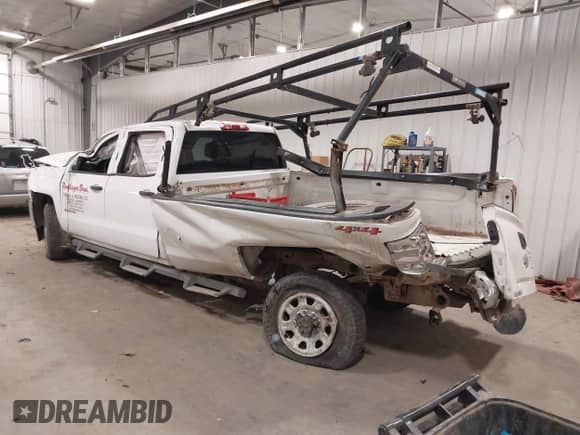 2019 Chevrolet Silverado 2500HD Work Truck z VIN 1GC1KREG8KF215456, wystawiony jako IAAI lot #41525880 z przebiegiem 168 500 mil mil oraz . Historia ofert i sprzedaży dostępna na DreamBid. Obrazek 3.