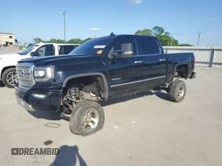 2016 GMC Sierra 1500 Denali z VIN 3GTU2PEJ1GG311206, wystawiony jako Copart lot #54143855 z przebiegiem 160 869 mil mil oraz Szkoda całkowita • Salvage title. Historia ofert i sprzedaży dostępna na DreamBid. Obrazek 1.