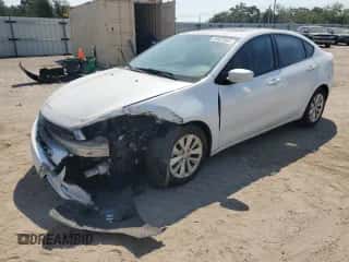 2014 Dodge Dart SXT with VIN 1C3CDFBB2ED697632, listed as a Copart auction lot 81025965 with 201,431 mi miles and Salvage title. Bid and sale history available at DreamBid. Image 1.