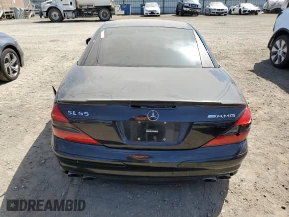 2003 Mercedes-Benz SL 55/63 AMG with VIN WDBSK74F63F041274, listed as a Copart auction lot 66630615 with Not provided miles and Salvage title. Bid and sale history available at DreamBid. Image 6.