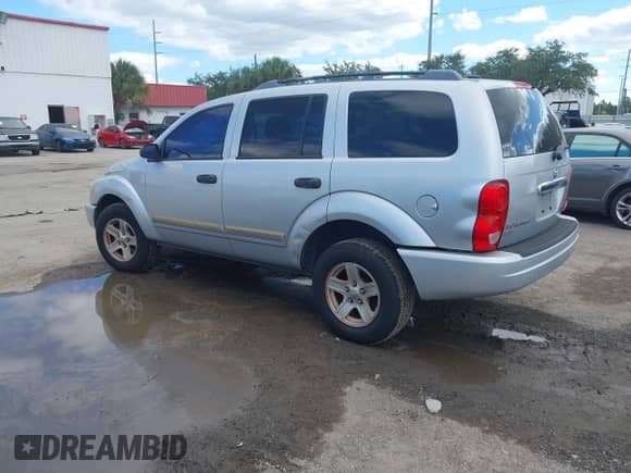 2005 Dodge Durango SLT with VIN 1D4HD48NX5F614902, listed as a IAAI auction lot 43393036 with 220,884 mi miles and . Bid and sale history available at DreamBid. Image 3.