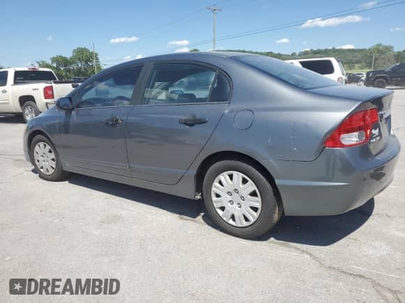 2009 Honda Civic with VIN 1HGFA15339L002774, listed as a Copart auction lot 58258355 with Not provided miles and Clean title. Bid and sale history available at DreamBid. Image 2.