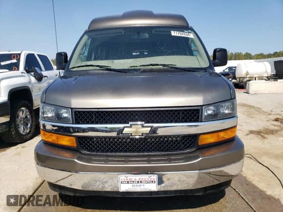 2023 Chevrolet Express Cargo z VIN 1GCWGBFP6P1130097, wystawiony jako Copart lot #71762634 z przebiegiem 33 013 mil mil oraz Szkoda całkowita • Salvage title. Historia ofert i sprzedaży dostępna na DreamBid. Obrazek 5.