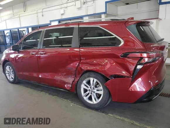 2023 Toyota Sienna Limited с VIN 5TDZSKFC5PS086881, выставлен на аукционе Copart как лот 67264875 с пробегом 41 045 миль миль и Списание • Salvage title. История ставок и продаж доступна на DreamBid. Изображение 2.
