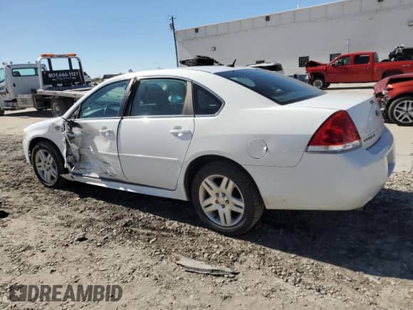 2014 Chevrolet Impala LT с VIN 2G1WB5E33E1127818, выставлен на аукционе Copart как лот 85299215 с пробегом 195 559 миль миль и Списание • Salvage title. История ставок и продаж доступна на DreamBid. Изображение 2.