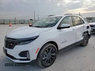 2024 Chevrolet Equinox RS с VIN 3GNAXMEG3RS225295, выставлен на аукционе Copart как лот 70256885 с пробегом 8 596 миль миль и Списание • Salvage title. История ставок и продаж доступна на DreamBid. Изображение 1.