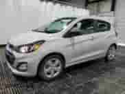 2021 Chevrolet Spark LS with VIN KL8CB6SA4MC701461, listed as a Copart auction lot 80213945 with 45,338 mi miles and Clean title. Bid and sale history available at DreamBid. Image 1.