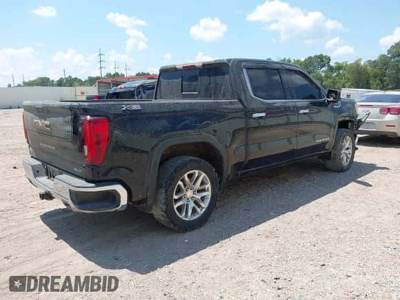 2022 GMC Sierra 1500 SLT with VIN 3GTU9DED6NG158436, listed as a IAAI auction lot 43065216 with 115,861 mi miles and . Bid and sale history available at DreamBid. Image 4.