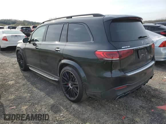 2023 Mercedes-Benz GLS 63 AMG z VIN 4JGFF8KE6PB015970, wystawiony jako Copart lot #55164205 z przebiegiem 47 150 mil mil oraz Szkoda całkowita • Salvage title. Historia ofert i sprzedaży dostępna na DreamBid. Obrazek 2.